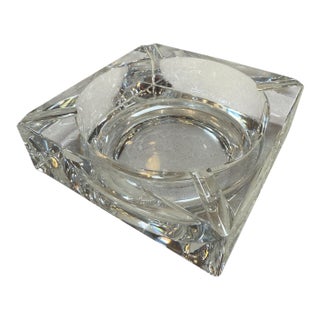 Large Crystal Ashtray, Italy, 1970s For Sale