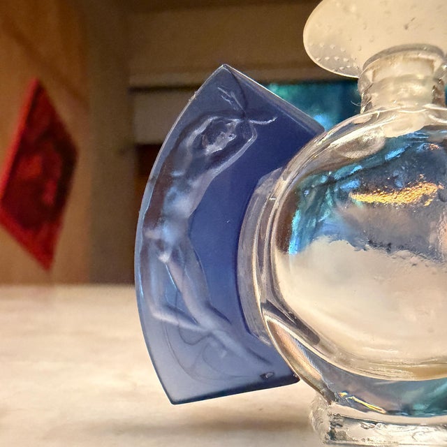 1930s Lalique Jour Et Nuit (Day and Night) Perfume Bottle Art Deco For Sale - Image 5 of 14
