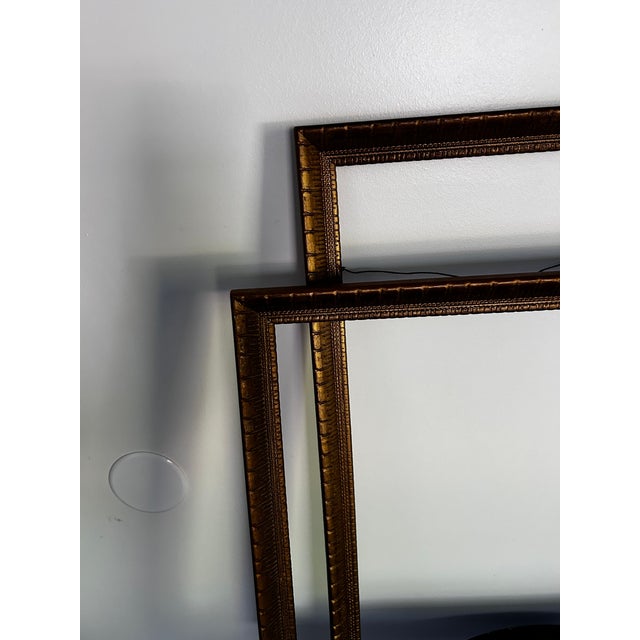 Vintage Wood Art Frames Gold For Sale - Image 10 of 13