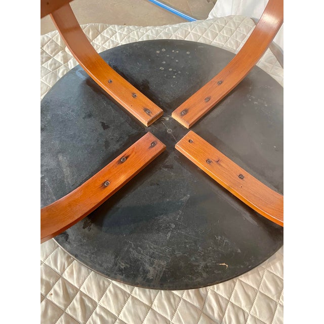 Thonet Attributed 1930s Art Deco Bent Wood Coffee Table For Sale - Image 10 of 12