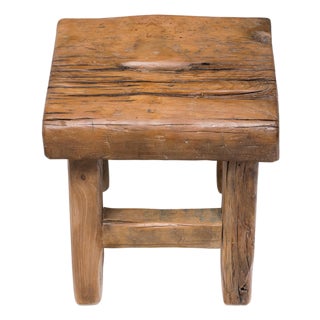 Chinese Reclaimed Wood Stool For Sale