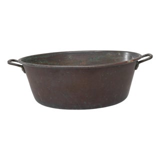 19th Century French Copper Pot For Sale