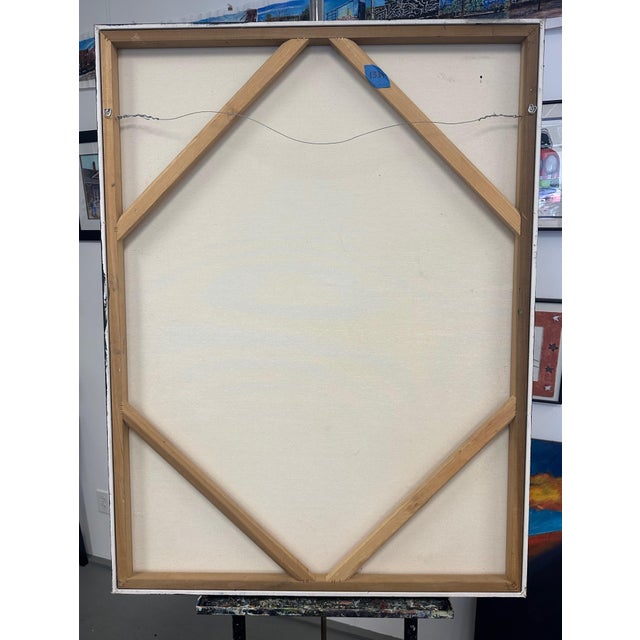 Wood 2022 “The Hills and Fields” Acrylic on Canvas Landscape Painting by Judy Gittelsohn - For Sale - Image 7 of 7