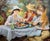 Impressionist Marcel Dyf -Claudine Having Lunch in the Countryside-Oil Painting For Sale - Image 3 of 9