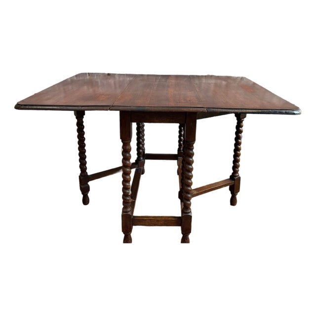 19th Century Reproduction Twisted Barley Style Table For Sale