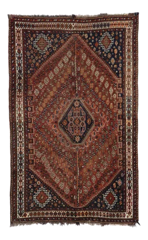 Antique Persian Shiraz Rug - 05'04 X 08'04