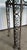 Metal Early 20th Century Glass Top Iron Table For Sale - Image 7 of 10