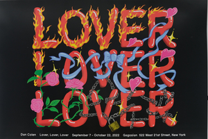Lover, Lover, Lover Poster by Dan Colen