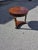 21st Century French Empire Plum Mahogany Round Table. For Sale - Image 13 of 16