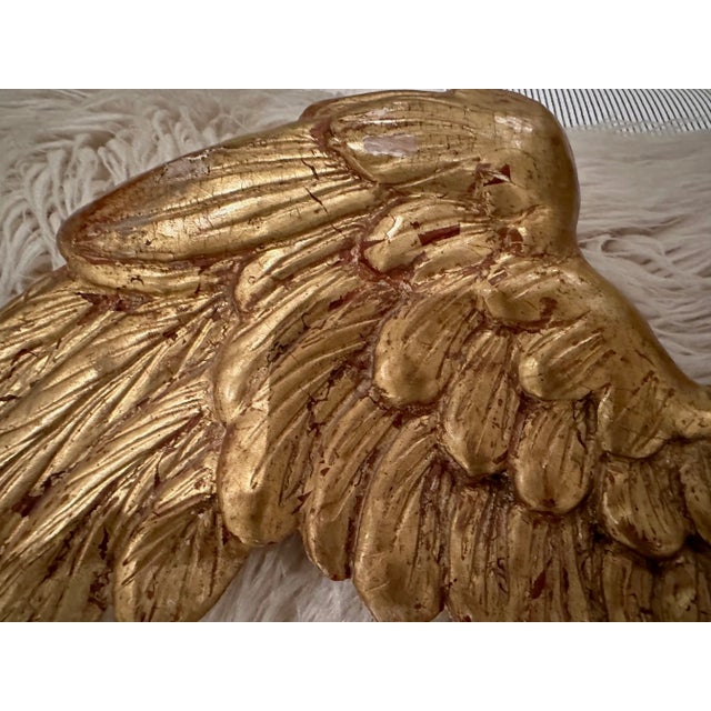 18th Century French Gilded Antique Wings For Sale - Image 4 of 10