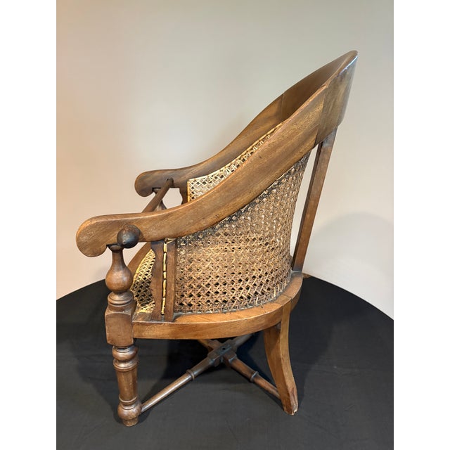 Early 19th Century Regency Period Children’s Barber’s Chair For Sale - Image 5 of 10
