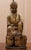 Chinese Carved Rootwood Table Lamp with Statue of Buddha, 1780-1800 For Sale - Image 3 of 12