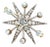 15ct Yellow Gold Victorian Diamond Starburst Brooch 2.50ct 8.68g For Sale