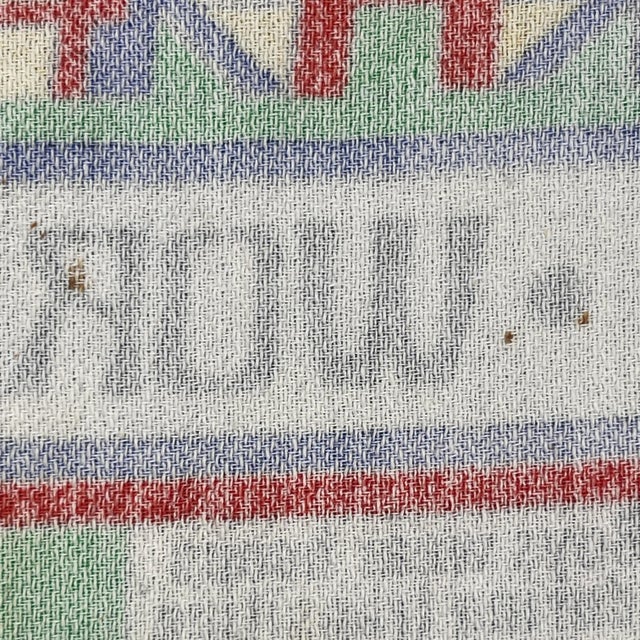 Vintage 1970s World of the Ndebele Wall Hanging African Multicolor Decorative Textile For Sale - Image 11 of 13