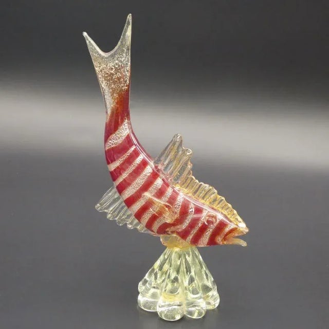 Vintage Murano Glass Sculpture by Archimede Seguso For Sale - Image 10 of 11