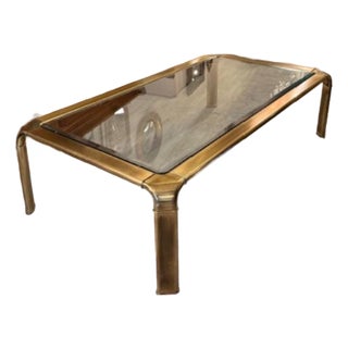 1990s Mastercraft Cocktail Table by John Widdicomb For Sale