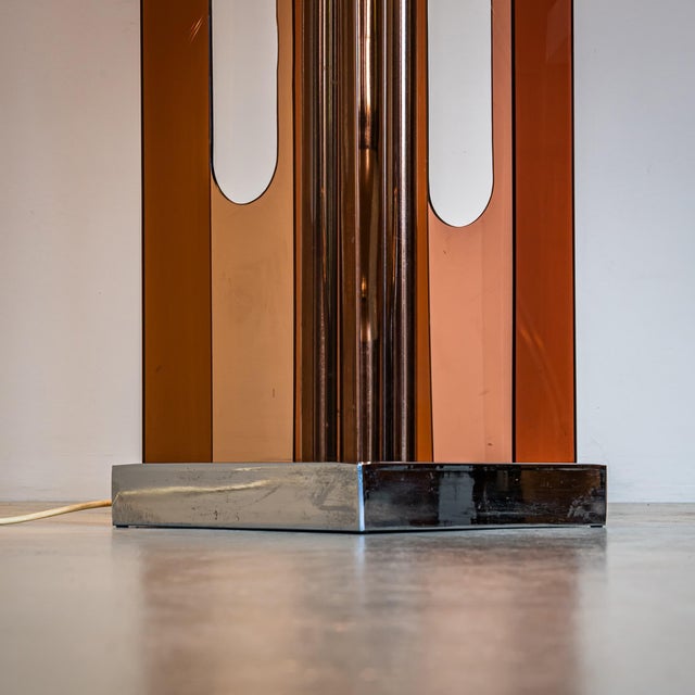 1970s Floor Lamp in the style of Goffredo Reggiani, Italy For Sale - Image 14 of 18