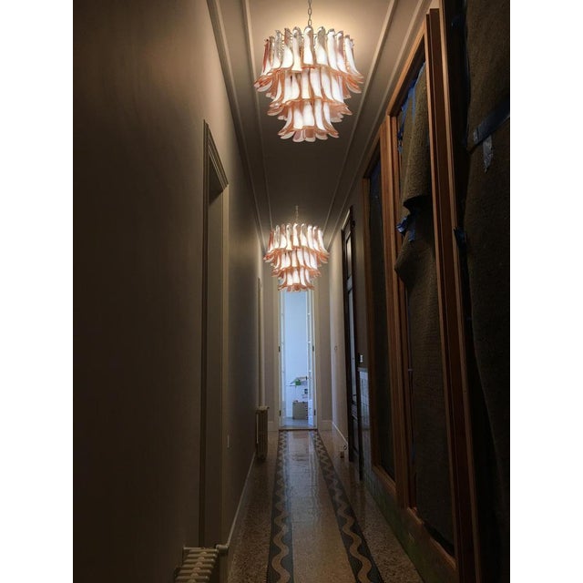Italian Petal Flamingo Chandelier, Murano For Sale - Image 12 of 18