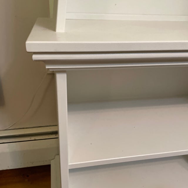 2020s Irwin and Lane White Obelisk Bookcase Etagere For Sale - Image 5 of 7