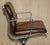 Brown Chanel NYC Soft Pad Captain's Chair in Hand-Dyed Leather from Herman Miller, 1977 For Sale - Image 8 of 18