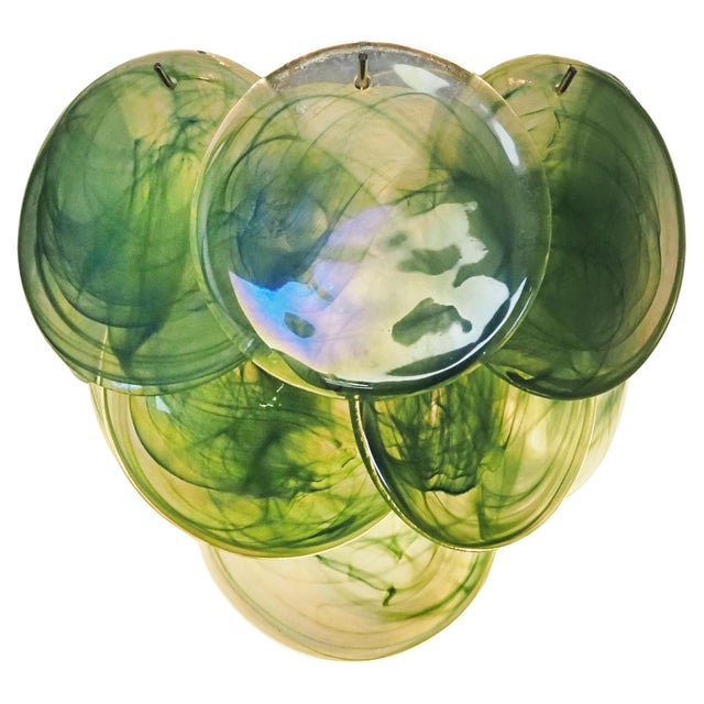 Murano Disc Wall Sconces, 1990, Set of 2 For Sale - Image 3 of 16