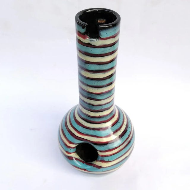 Ceramic Italian Ceramic Table Lamp, 1957 For Sale - Image 7 of 8