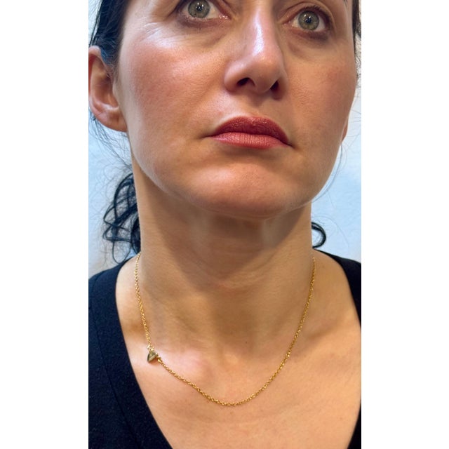 Vintage Unisex 18 Karat Yellow Gold chain Necklace, SOHO, Italian 17", 4.2 GM For Sale - Image 14 of 18