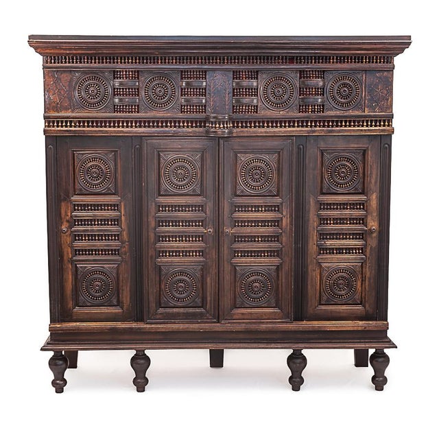 Neo-Breton Buffet in Oak, 1880s For Sale - Image 16 of 16