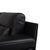 Black Two-Seater Leather 6500 Sofa in Black with Manual Function from Rolf Benz For Sale - Image 8 of 16