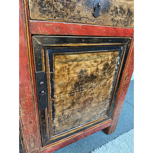 Antique Mongolian Sideboard, Late 19th Century For Sale In San Francisco - Image 6 of 12