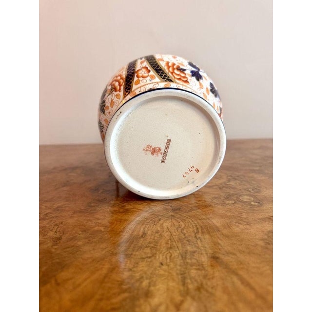 1900 - 1909 Antique Edwardian Biscuit Barrel, 1900 For Sale - Image 5 of 6