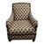 2000 - 2009 Pair of Modern Bernhardt Portfolio Transitional Upholstered Club Chairs With Nailhead Trim For Sale - Image 5 of 11