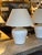 Raw Ceramic Jug Style Table Lamps, Pair For Sale - Image 9 of 12