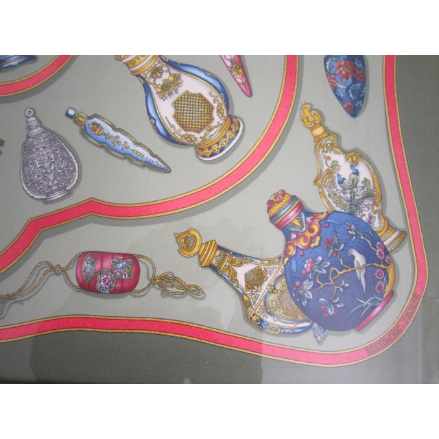 Hermès Vintage Hermes Scarf - Pourvu Qu'on Ait l'Ivresse For Sale - Image 4 of 8