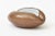 Seguso A.V. Vintage Murano White Cased Copper and Gold Aventurine Murano Cinched Bowl or Ashtray, 60's For Sale - Image 4 of 12