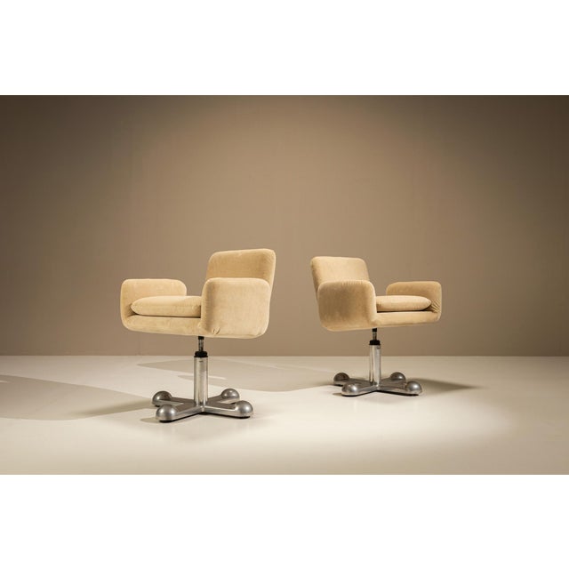 Planula Swivel Armchairs by Ettore Sottsass, Italy, 1970s, Set of 2 For Sale - Image 13 of 13