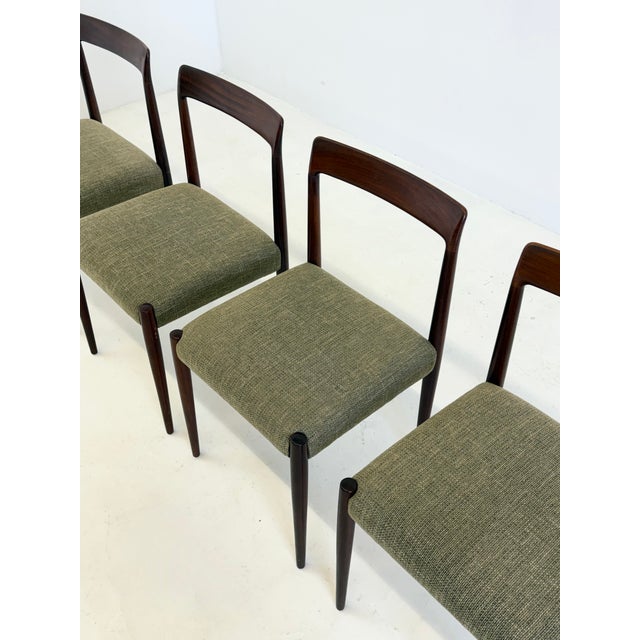 Dining Chairs in Rosewood from Lübke, 1970s, Set of 4 For Sale - Image 6 of 17