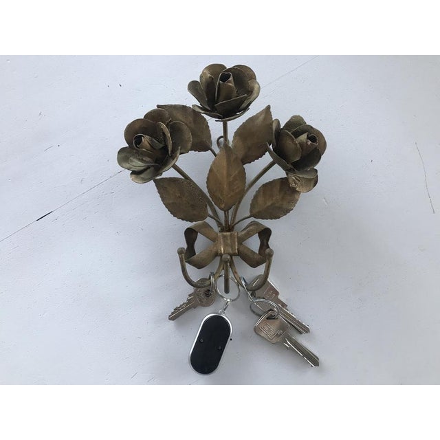 Metalwork Bouquet Handmade Rose Charm Hook For Sale - Image 12 of 14