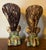 19th Century Antique 19th Century French Majolica Palissy Ware Sea Shell Form Vases - a Pair For Sale - Image 5 of 12