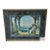 Vintage Twilight Lithograph Matted Print Framed Art Deco Uv Glass 1980s For Sale