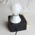 Contemporary Block Lamp - Sculptural Barn Beam and Limestone Table Lamp by Gabor Gobi For Sale - Image 3 of 8