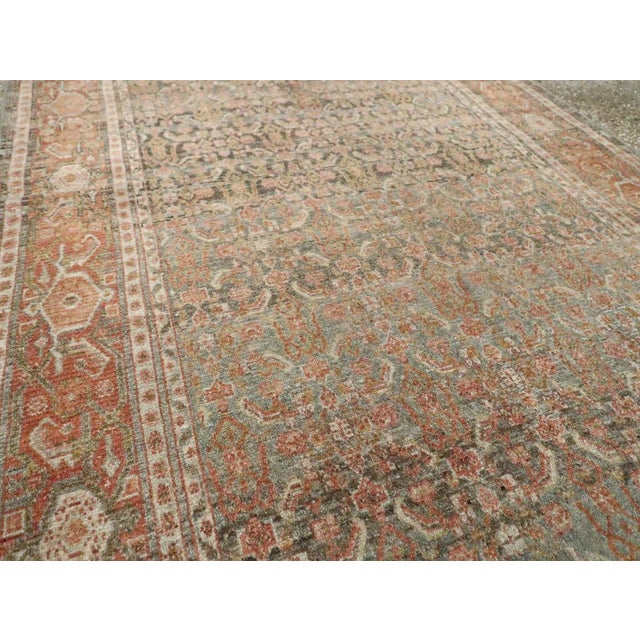 Early 20th Century Galerie Shabab Collection Early 20th Century Persian Senneh Malayer Long Runner For Sale - Image 5 of 10