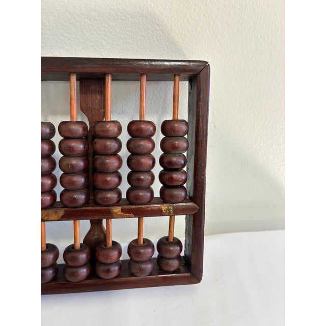 Small Vintage Asian Wooden Suanpan Abacus For Sale In Oklahoma City - Image 6 of 7