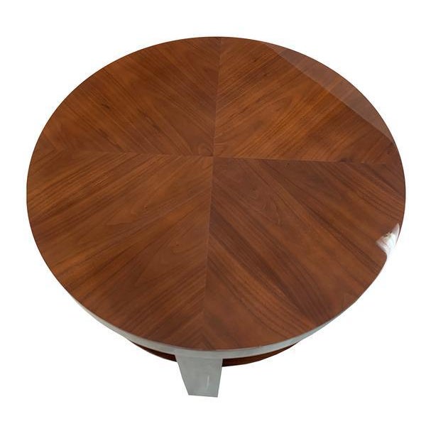 Art Deco Round Side Table / Gueridon Chairish