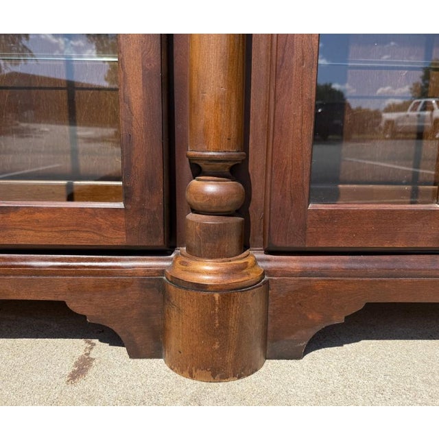 Pennsylvania House Courtland Manor Two-Door Bookcase For Sale - Image 10 of 18