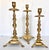 1960s Vintage 1970s Brass Clawfoot Candle Holders - Set of 3 For Sale - Image 5 of 13