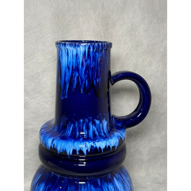 Large Vintage Fat Lava Vase, Germany, 1970s, in Very Good conditions. Designed 1970 to 1979