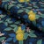 Borastapeter Sample - Boråstapeter Citronträd Fabric In Spruce And Blue For Sale - Image 4 of 5
