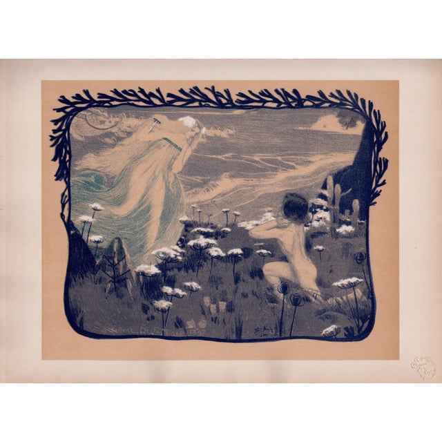 Henri Bellery-Desfontaines, L'Illusion, 1897, Lithograph on Paper For Sale - Image 10 of 10