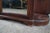 Mid Century Demilune Chippendale Style Mahogany Console Table Hall Cabinet 47" For Sale - Image 12 of 15